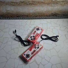 2 Hand Held Gaming Controllers Only Retro Mini 800 Games Classic Orange