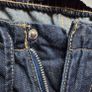 Bershka Loose fit Jeans in Navy size 8 Image 6