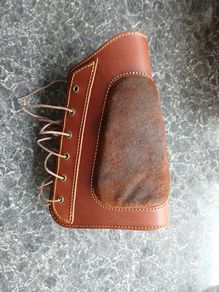 hunting  leather  shell pouch