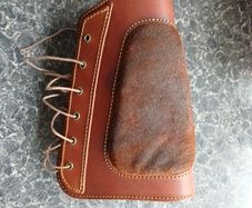 hunting  leather  shell pouch