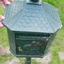 Cast Iron Freestanding Pole Post Box Image 2