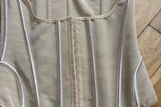 cream corset