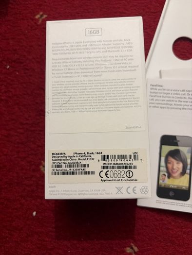 iPhone 4 16GB Packaging / box (EMPTY BOX ONLY)