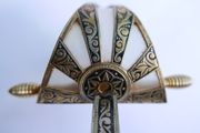 Vintage Spanish Sword Letter Opener Made in Spain