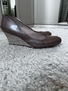 LK Bennett Champagne Wedges