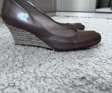 LK Bennett Champagne Wedges