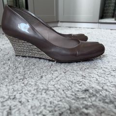 LK Bennett Champagne Wedges