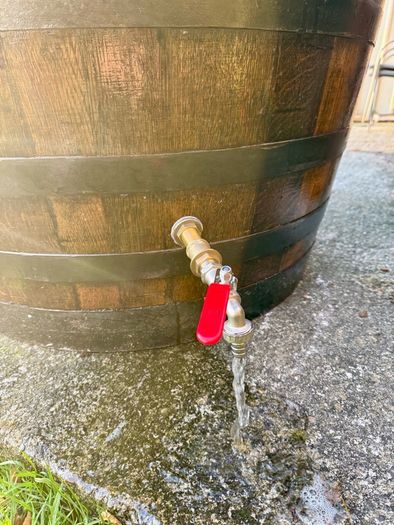 Ice Bath / Cold Plunge Whiskey Barrel