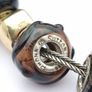 Vintage Rhona Sutton Designer Silver Charm Bracelet Image 4