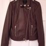German brand Oui - Genuine Soft Nappa Leather Jacket - Dark Brown - DE 38 UK 12 - BNWT RRP 460 Image 9