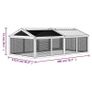 Run Box Mocha 200x112.5x74 cm Solid Wood Pine Image 7