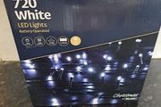 720 white LED battery operated lights
