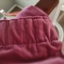 Dark pink velvet handmade curtains Image 4