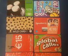 Mixed Irish phonecards
