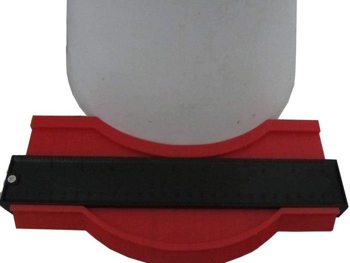 Contour Gauge 25cm/10 Inch Irregular Profile Duplicator for Woodwork Shape Tracing Template Measure Tool Profile Jig Guide Pipe Tile Frame Gauge Metal Welding Fabrication Silhouette Extraction Measure