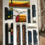 Rare Vintage Jouef HO Scale Model Train Job Lot - 5 Locos, 3 CIE Carriages, Boxed Image 2