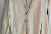 Off white Button Cardigan