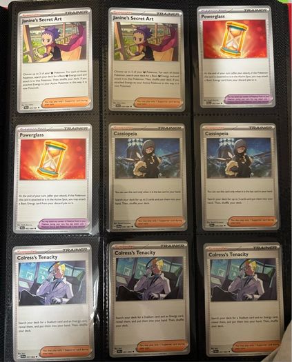Pokemon Trainer Cards