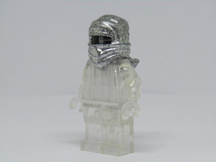 Lego Prototype Minifigure Ninjago Ninja Hood Speckled Hat Accessory This Is A Authentic Lego Employee Prototype Done In Speckled Part These Speckled Parts Are A Prototype That A Lego Employee Had Made As A New Idea For Some New Parts As They Have Rarely D