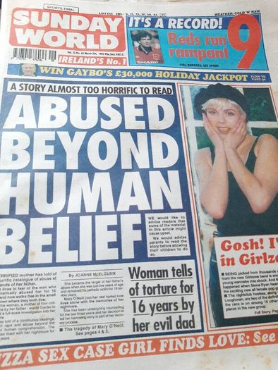 Vintage newspapers from 1994