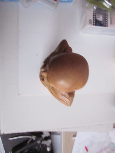 Hand Carved Wooden Mahatma Gandhi Figurine Statue