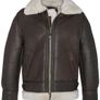 Schott NYC B-3 Aviator Bomber, High Quality Shearling Sheepskin Jacket, Size L Image 2