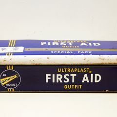 Vintage First Aid Tin Box