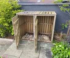 Wheels Bin Storage unit