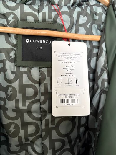 New Powercut Wintercoat Size Xxl