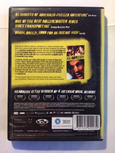 Headrush [2003] Wuzza Conlon & Gavin Kelty [Movie DVD] Irish Film