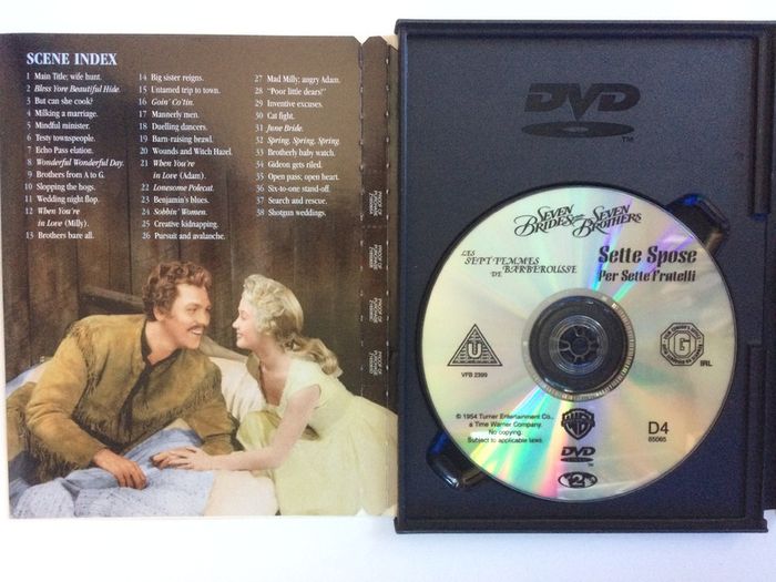 Seven Brides For Seven Brothers [1954] Jane Powell & Howard Keel [Movie DVD]  Academy Award Winner