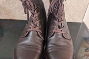 Genuine leather woman boots