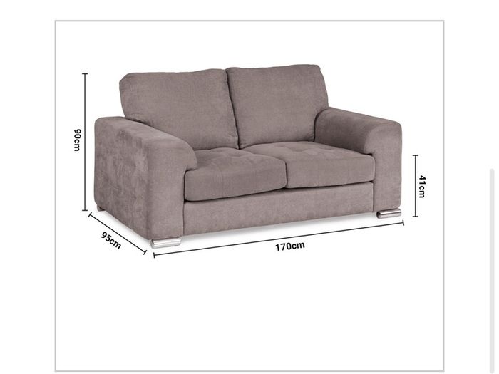 Grey Sofa and Armchair- open to offers