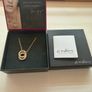 Silver Enibas Croi Alain double pendant necklace Image 3