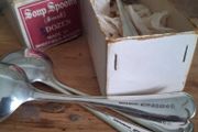 George Hawksley Silverplate Spoons