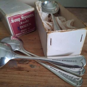 George Hawksley Silverplate Spoons