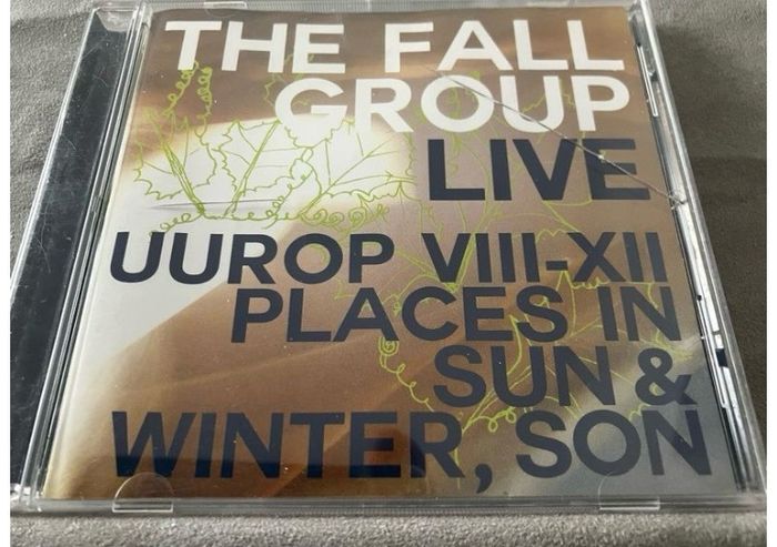 THE FALL Group Live  //  Uurop  VIII - XII: Places In The Sun & Winter, Son    CD