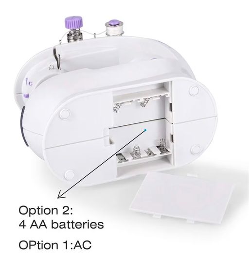 Mini Sewing Machine for Kids or Beginners with 2 speed pedalling