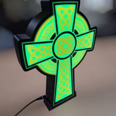 St Patricks Cross Light Box