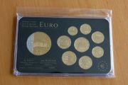 Greece euro coins set 24k Gold plated &amp; Rhodium gilt Acropolis of Athens medal limited edition