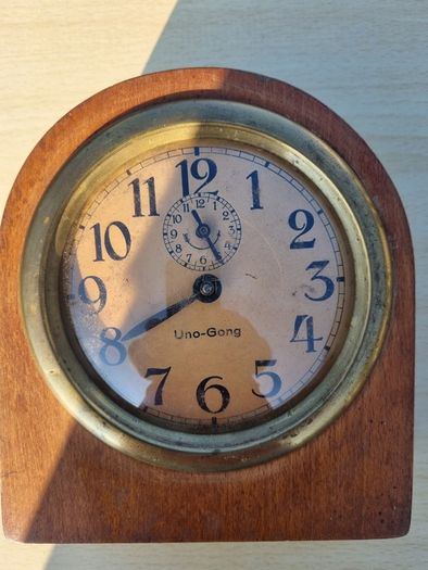 Vintage German Desk Alarm Clock