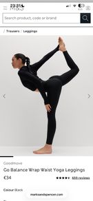 Goodmove Wrap Waist Leggings x2 BNWT