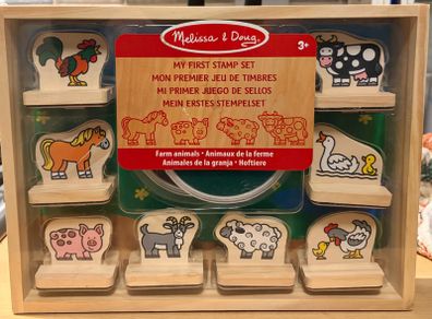 Melissa & Doug Farm Animal Stamp Set