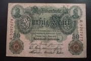 Germany. Reichsbanknote. 50 Mark (21.4.1910)