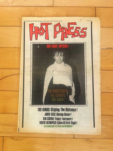 HotPress 1981 / Undertones/ Springsteen and more