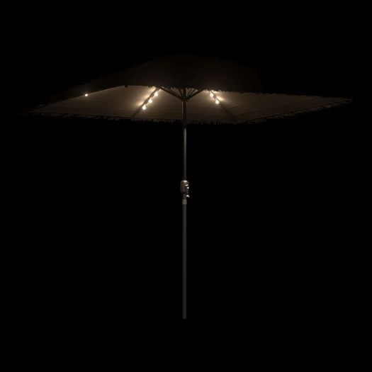 Garden Parasol with LED Lights