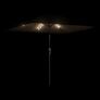Garden Parasol with LED Lights Image 5