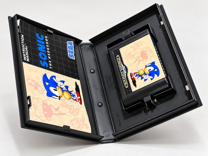 Sega Mega Drive Console - Sonic and Mega Games Rare Variant - Boxed