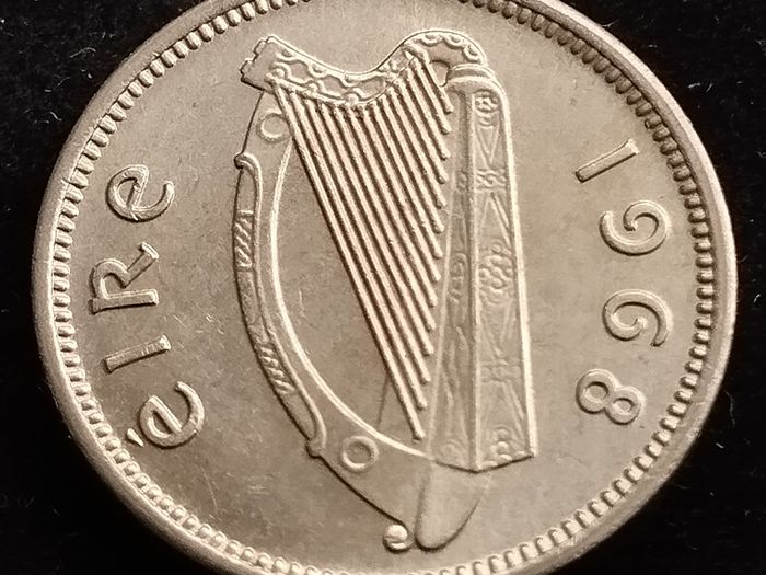 Ireland - 1968 - 3 Pence - Hare - KM.12a - UNC - [239]
