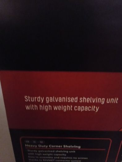 New Heavy Duty Corner Shelf